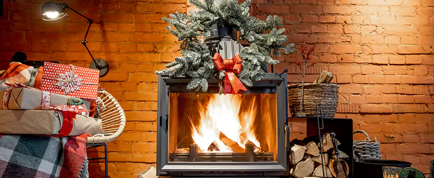 Travis Industries Linear Gas Fireplace Installation in Twin Falls, Idaho