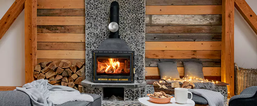Thelin Hearth Products Direct Vent Gas Stove Fireplace Inspection in Twin Falls, Idaho