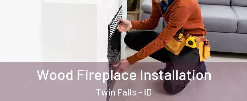  Wood Fireplace Installation Twin Falls - ID